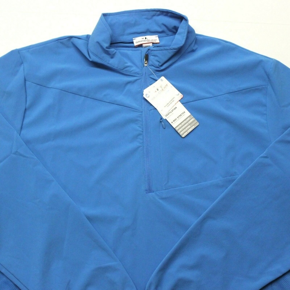 Grand Slam Golf Pullover Ibiza Blue - M - Picture 2 of 4